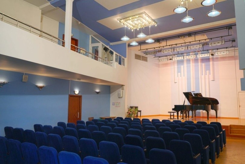 Малый зал Музыкального училища имени Гнесиных
