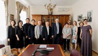 Представители Китайской Консерватории Музыки посетили Гнесинку