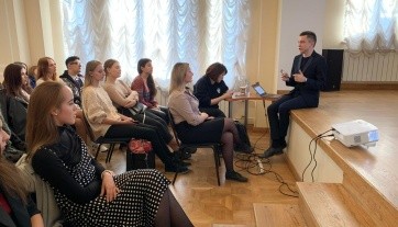 23 октября 2019 г. состоялась встреча с Максимом Ворошиловым, директором отдела бизнес-инициатив и аналитики Warner Music Russia