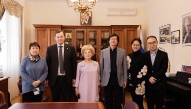 Музыканты из Китая в гостях у гнесинцев